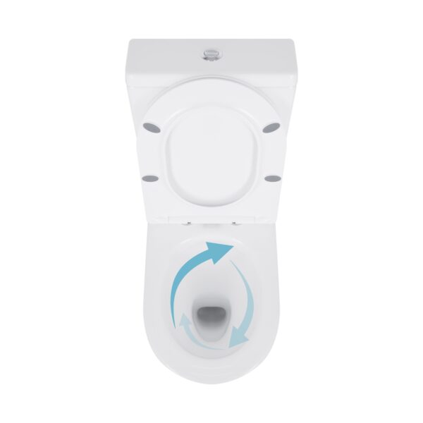 Унітаз підлоговий Qtap Swan Ultra Quiet з сидінням Soft-close 640x360x835 мм QT16222182TW White Унітаз підлоговий Qtap Swan Ultra Quiet з сидінням Soft-close 640x360x835 мм QT16222182TW White