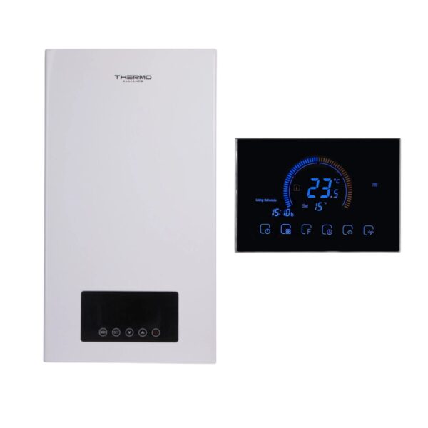 Комплексне рішення Thermo Alliance для котельні: електричний котел 6 кВт + провiдний термостат Wi-Fi Комплексне рішення Thermo Alliance для котельні: електричний котел 6 кВт + провiдний термостат Wi-Fi