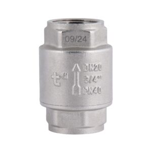 Зворотний клапан Thermo Alliance Forte 3/4"ВВ нікель із латунним штоком TAF240W20 Зворотний клапан Thermo Alliance Forte 3/4"ВВ нікель із латунним штоком TAF240W20