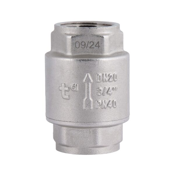 Зворотний клапан Thermo Alliance Forte 3/4"ВВ нікель із латунним штоком TAF240W20 Зворотний клапан Thermo Alliance Forte 3/4"ВВ нікель із латунним штоком TAF240W20