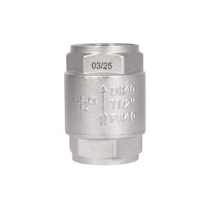 Зворотний клапан із латунним штоком Thermo Alliance Forte 1 1/2"ВВ нікель TAF240W40 Зворотний клапан із латунним штоком Thermo Alliance Forte 1 1/2"ВВ нікель TAF240W40
