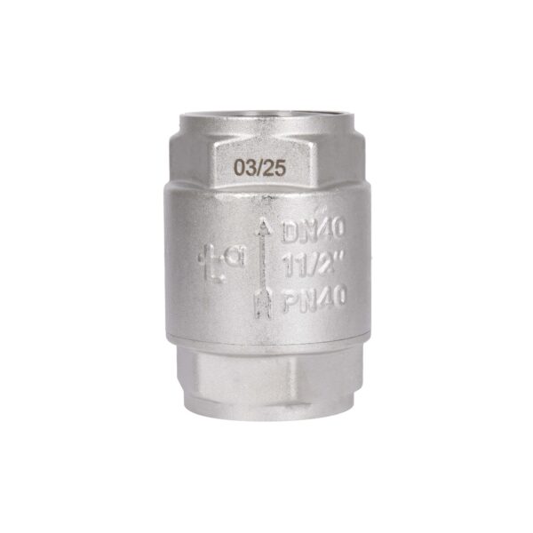 Зворотний клапан із латунним штоком Thermo Alliance Forte 1 1/2"ВВ нікель TAF240W40 Зворотний клапан із латунним штоком Thermo Alliance Forte 1 1/2"ВВ нікель TAF240W40