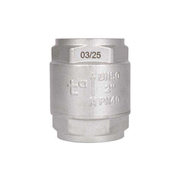 Зворотний клапан із латунним штоком Thermo Alliance Forte 2"ВВ нікель TAF240W50 Зворотний клапан із латунним штоком Thermo Alliance Forte 2"ВВ нікель TAF240W50