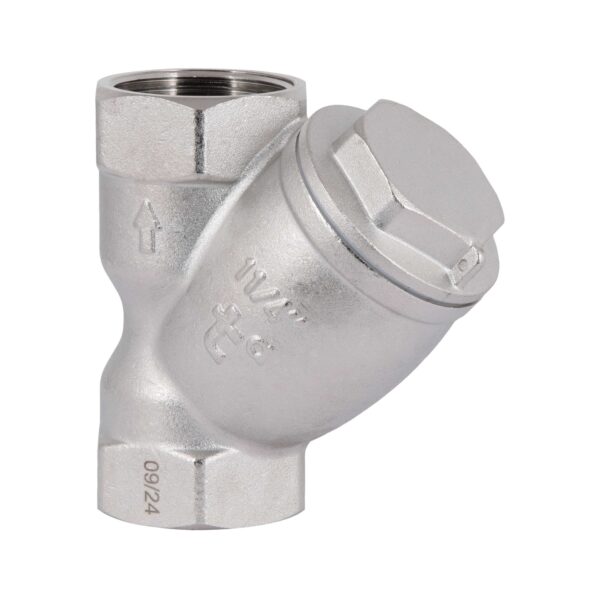 Фільтр грубої очистки Thermo Alliance Forte 1 1/4"ВВ нікель для води косий TAF124W32 Фільтр грубої очистки Thermo Alliance Forte 1 1/4"ВВ нікель для води косий TAF124W32
