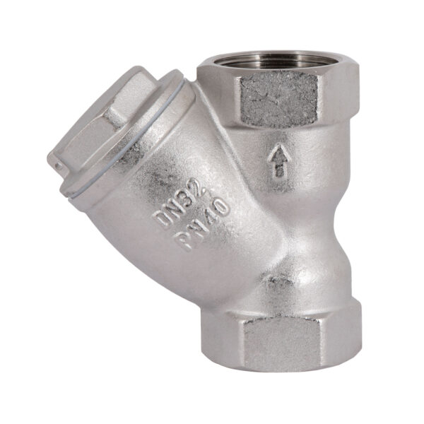 Фільтр грубої очистки Thermo Alliance Forte 1 1/4"ВВ нікель для води косий TAF124W32 Фільтр грубої очистки Thermo Alliance Forte 1 1/4"ВВ нікель для води косий TAF124W32