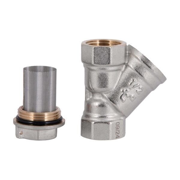 Фильтр грубой очистки Thermo Alliance Standart 1/2"В никель для воды косой TAS124W15 Фільтр грубої очистки Thermo Alliance Standart 1/2"ВВ нікель для води косий TAS124W15