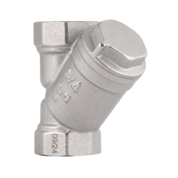 Фільтр грубої очистки Thermo Alliance Standart 3/4"ВВ нікель для води косий TAS124W20 Фільтр грубої очистки Thermo Alliance Standart 3/4"ВВ нікель для води косий TAS124W20