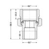Згон-американка Thermo Alliance Standart 1"ВЗ никель, прямой TAS190W25 Згін-американка Thermo Alliance Standart 1"ВЗ нікель, прямий TAS190W25