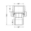 Згін-американка Thermo Alliance Standart 2"ВЗ нікель, прямий TAS190W50