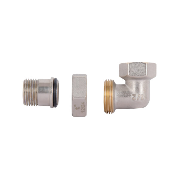 Згін-американка Thermo Alliance Standart 1/2"ВЗ нікель, кутовий TAS191W15