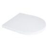 Сидіння для унітаза підлогового (Dove) 425×363×30 мм, White, з мікроліфтом, Slim Duroplast, Quick Release QT06228380BW3 Qtap