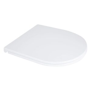 Сидіння для унітаза підлогового (Dove) 425×363×30 мм, White, з мікроліфтом, Slim Duroplast, Quick Release QT06228380BW3 Qtap Сидіння для унітаза підлогового (Dove) 425×363×30 мм, White, з мікроліфтом, Slim Duroplast, Quick Release QT06228380BW3 Qtap