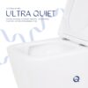 Унітаз підвісний Qtap Crow Ultra Quiet безобідковий з сідінням Soft-close QT05335170W Унітаз підвісний Qtap Crow Ultra Quiet безобідковий з сідінням Soft-close QT05335170W