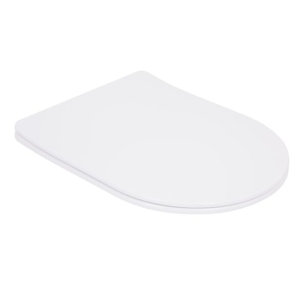 Сидіння для унітаза (Robin 520,660, Scorpio 520,660) 460x362x50 мм, White, з мікроліфтом, Slim Duroplast, Quick Release Сидіння для унітаза (Robin 520,660, Scorpio 520,660) 460x362x50 мм, White, з мікроліфтом, Slim Duroplast, Quick Release