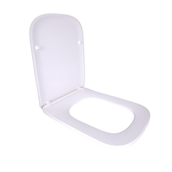 Сидіння для унітаза (Tern 490,520,610) 435x344x50 мм, White, з мікроліфтом, Slim Duroplast, Quick Release QTSC179W47353 Qtap Сидіння для унітаза (Tern 490,520,610) 435x344x50 мм, White, з мікроліфтом, Slim Duroplast, Quick Release QTSC179W47353 Qtap
