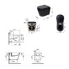 Комплект Qtap Scorpio Matt Black 2 в 1: унітаз підвісний Ultra Quiet QT14332380AMB + біде підвісне QT1455053FMB Комплект Qtap Scorpio Matt Black 2 в 1: унітаз підвісний Ultra Quiet QT14332380AMB + біде підвісне QT1455053FMB