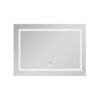 Зеркало Lidz Kubis 800х600 с LED-подсветкой Touch, с антизапотеванием, с диммером, рег. яркости LD78LF9047400 Дзеркало Lidz Kubis 800х600 з LED-підсвічуванням Touch, з антизапотіванням, з димером, рег. яскравості LD78LF9047400
