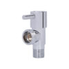 Кран угловой Thermo Alliance Standart (ручка палочка) с керам.буксой 1/2"Н х 3/4"Н SF343W1520 Кран кутовий Thermo Alliance Standart (ручка паличка) з керам.буксою 1/2"Н х 3/4"Н SF343W1520