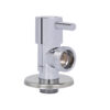 Кран угловой Thermo Alliance Standart (ручка палочка) с керам.буксой 1/2"Н х 3/4"Н SF343W1520 Кран кутовий Thermo Alliance Standart (ручка паличка) з керам.буксою 1/2"Н х 3/4"Н SF343W1520