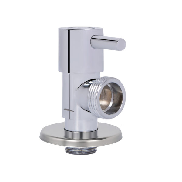 Кран угловой Thermo Alliance Standart (ручка палочка) с керам.буксой 1/2"Н х 3/4"Н SF343W1520 Кран кутовий Thermo Alliance Standart (ручка паличка) з керам.буксою 1/2"Н х 3/4"Н SF343W1520