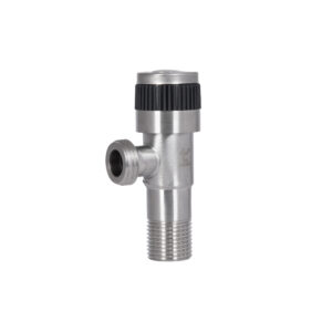 Кран кутовий Thermo Alliance Standart 1/2"ЗЗ нерж., з керам. буксою TAS345W1515SS Кран кутовий Thermo Alliance Standart 1/2"ЗЗ нерж., з керам. буксою TAS345W1515SS