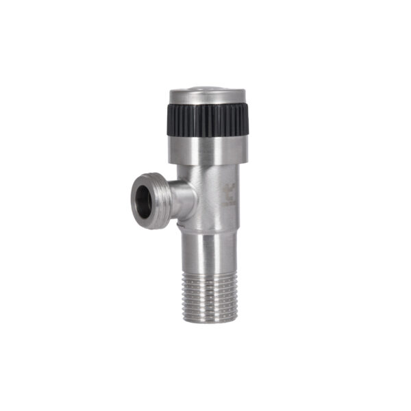 Кран кутовий Thermo Alliance Standart 1/2"ЗЗ нерж., з керам. буксою TAS345W1515SS Кран кутовий Thermo Alliance Standart 1/2"ЗЗ нерж., з керам. буксою TAS345W1515SS