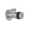 Кран кутовий Thermo Alliance Standart 1/2"ЗЗ нерж., з керам. буксою TAS345W1515SS Кран кутовий Thermo Alliance Standart 1/2"ЗЗ нерж., з керам. буксою TAS345W1515SS