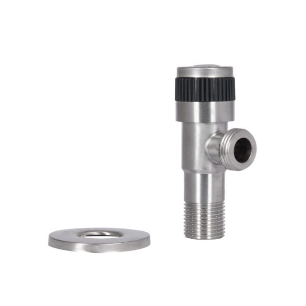 Кран кутовий Thermo Alliance Standart 1/2"ЗЗ нерж., з керам. буксою TAS345W1515SS Кран кутовий Thermo Alliance Standart 1/2"ЗЗ нерж., з керам. буксою TAS345W1515SS