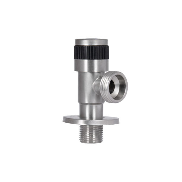 Кран кутовий Thermo Alliance Standart 1/2"Зх3/4"З нерж., з керам. буксою TAS345W1520SS Кран кутовий Thermo Alliance Standart 1/2"Зх3/4"З нерж., з керам. буксою TAS345W1520SS