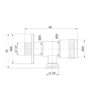 Кран кутовий Thermo Alliance Standart 1/2"ЗЗ нерж., з керам. буксою TAS347W1515SS Кран кутовий Thermo Alliance Standart 1/2"ЗЗ нерж., з керам. буксою TAS347W1515SS