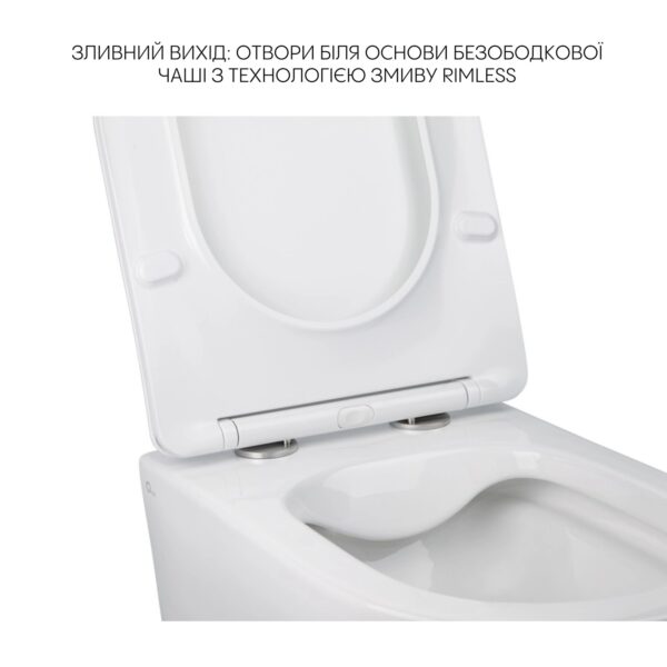 Комплект Qtap Jay 2 в 1: унітаз підвісний Rimless + біде підвісне Комплект Qtap Jay 2 в 1: унітаз підвісний Rimless + біде підвісне