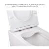 Комплект Qtap Swan 2 в 1: унітаз підвісний Rimless + біде підвісне
