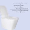 Комплект Qtap Tern 2 в 1: унітаз підвісний Ultra Quiet + біде підвісне Комплект Qtap Tern 2 в 1: унітаз підвісний Ultra Quiet + біде підвісне