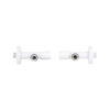 Комплект кранів Thermo Alliance Standart 1/2" З для рушникосушарки кутовий білий SF395W15W