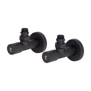 Комплект кранів Thermo Alliance Standart 1/2" З для рушникосушарки кутовий чорний SF395W15B Комплект кранів Thermo Alliance Standart 1/2" З для рушникосушарки кутовий чорний SF395W15B