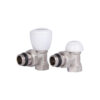 Комплект радіаторних кранів Thermo Alliance Standart 1/2" ВН кутовий TAS232W15 Комплект радіаторних кранів Thermo Alliance Standart 1/2" ВН кутовий TAS232W15