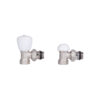Комплект радіаторних кранів Thermo Alliance Standart 1/2" ВН кутовий TAS232W15 Комплект радіаторних кранів Thermo Alliance Standart 1/2" ВН кутовий TAS232W15