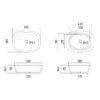 Раковина-чаша Qtap Cardinal 500х380х140 мм White QT04116302W