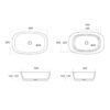 Раковина-чаша Qtap Cardinal 600х380х140 мм White QT04116257W