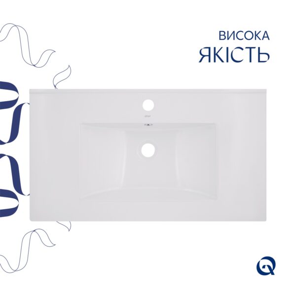 Раковина Qtap Albatross 820х460х180 White QT01113080CW1 Раковина Qtap Albatross 820х460х180 White QT01113080CW1