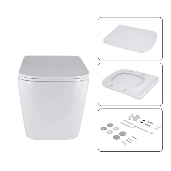 Готовое решение Qtap для ванной комнаты: подвесной унитаз Tern Ultra Quiet 525x345x360 + комплект инсталляции Nest 4 в 1 (линейная Готове рішення Qtap для ванної кімнати: підвісний унітаз Tern Ultra Quiet 525x345x360 + комплект інсталяції Nest 4 в 1 (лінійна