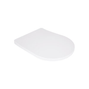 Сидіння для унітаза підлогового (Grand) 560×363×30 мм, White, з мікроліфтом, Slim Duroplast, Quick Release QT26228301W3 Qtap Сидіння для унітаза підлогового (Grand) 560×363×30 мм, White, з мікроліфтом, Slim Duroplast, Quick Release QT26228301W3 Qtap