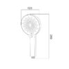 Лейка для ручного душа Lidz Niagara 32 120 мм округлая LDNIA32CRM47554 Chrome Лійка для ручного душу Lidz Niagara 32 120 мм округла LDNIA32CRM47554 Chrome