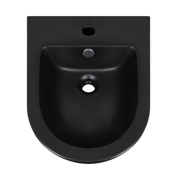 Комплект Qtap Robin Matt Black 2 в 1: унітаз підвісний Ultra Quiet QT13332381АSMB + біде підвісне QT1355046FMB Комплект Qtap Robin Matt Black 2 в 1: унітаз підвісний Ultra Quiet QT13332381АSMB + біде підвісне QT1355046FMB
