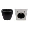 Комплект Qtap Robin Matt Black 2 в 1: унітаз підвісний Ultra Quiet QT13332381АSMB + біде підвісне QT1355046FMB Комплект Qtap Robin Matt Black 2 в 1: унітаз підвісний Ultra Quiet QT13332381АSMB + біде підвісне QT1355046FMB