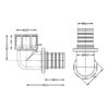 Кут натяжний Icma №1037 d20х2,8-1/2"В 851037ADGW05 Кут натяжний Icma №1037 d20х2,8-1/2"В 851037ADGW05