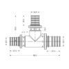 Трійник натяжний Icma №1039 d25х20х25 851039GXGWGX05 Трійник натяжний Icma №1039 d25х20х25 851039GXGWGX05