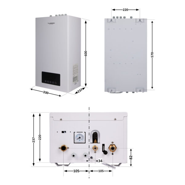 Котел електричний Thermo Alliance 4 кВт TA149DCN4