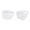 Акційний набір: Унітаз підвісний Jay Ultra Quiet QT07335177W 485х360х320 + Tern Ultra Quiet QT17332303ASW 490x365x325 Акційний набір: Унітаз підвісний Jay Ultra Quiet QT07335177W 485х360х320 + Tern Ultra Quiet QT17332303ASW 490x365x325