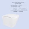 Акційний набір: Унітаз підвісний Jay Ultra Quiet QT07335177W 485х360х320 + Tern Ultra Quiet QT17332303ASW 490x365x325 Акційний набір: Унітаз підвісний Jay Ultra Quiet QT07335177W 485х360х320 + Tern Ultra Quiet QT17332303ASW 490x365x325